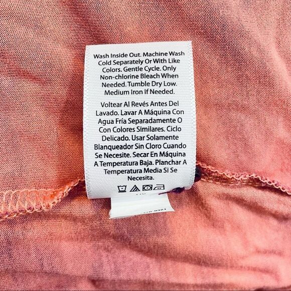 Terra & Sky Tie Dye Ripple Long Sleeve Maxi Dress - Picture 9 of 10